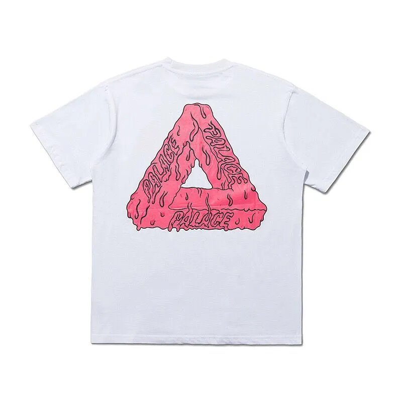 Palace Tri-Force Pink Outline T-Shirt - 19