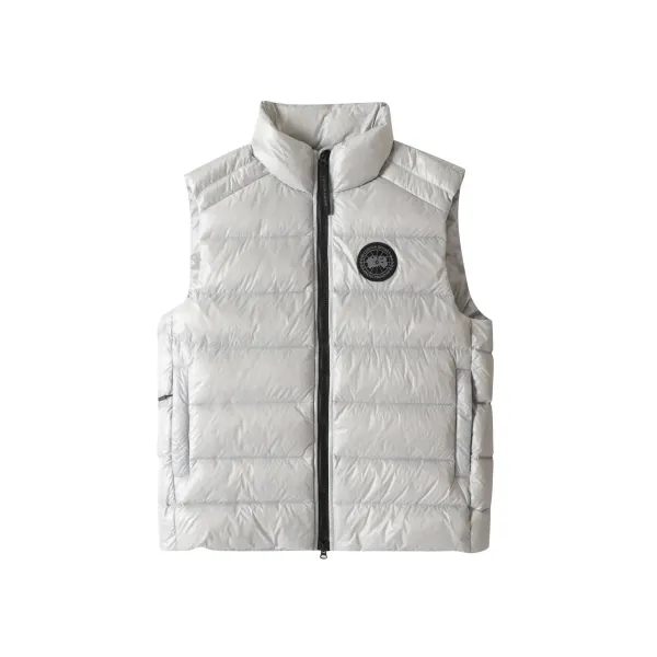 Canada Goose Arctic Program Vest Silver Gray Outerwear - 1
