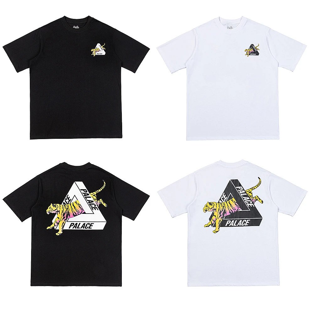 Palace Tri-Force Pink Outline T-Shirt - 33