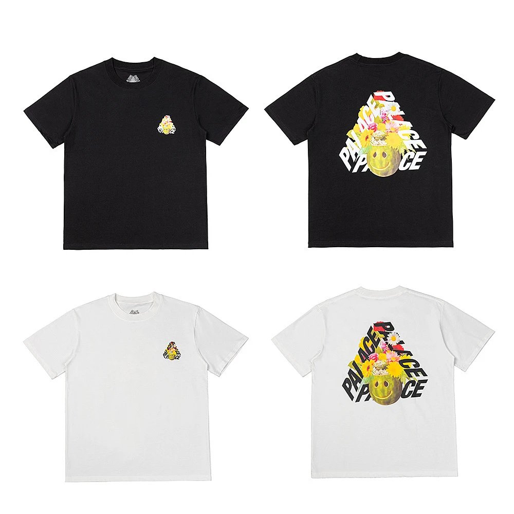 Palace Tri-Force Pink Outline T-Shirt - 49