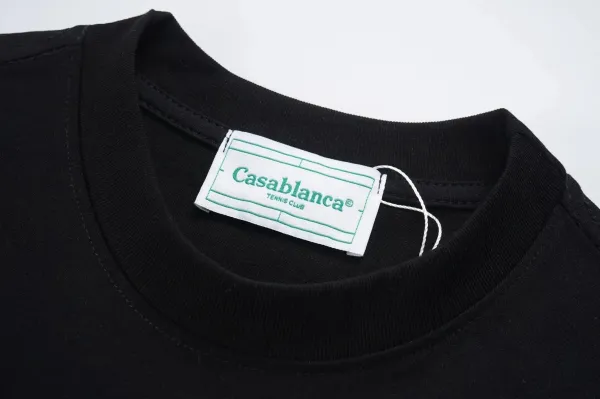 Casablanca Tennis Club White Graphic T-Shirt - 8