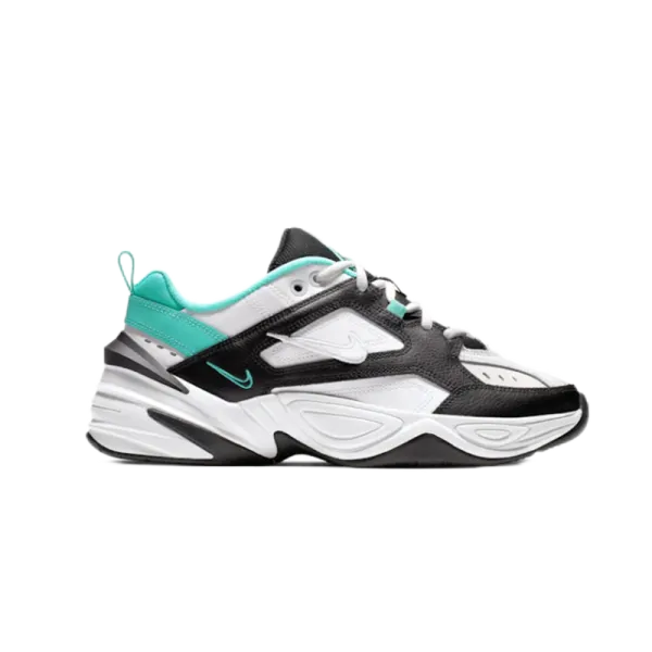 Nike M2K Tekno White Black Turquoise Sneakers - 1
