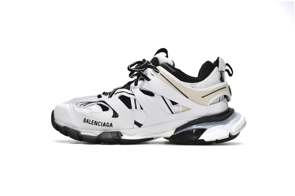 Balenciaga Track 2 White Black Beige Chunky Sneakers - 1