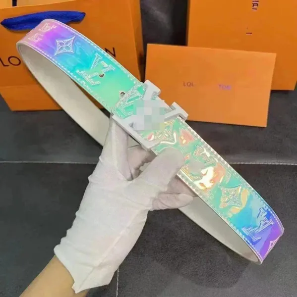 Louis Vuitton LV Initiales Holographic Belt - 1