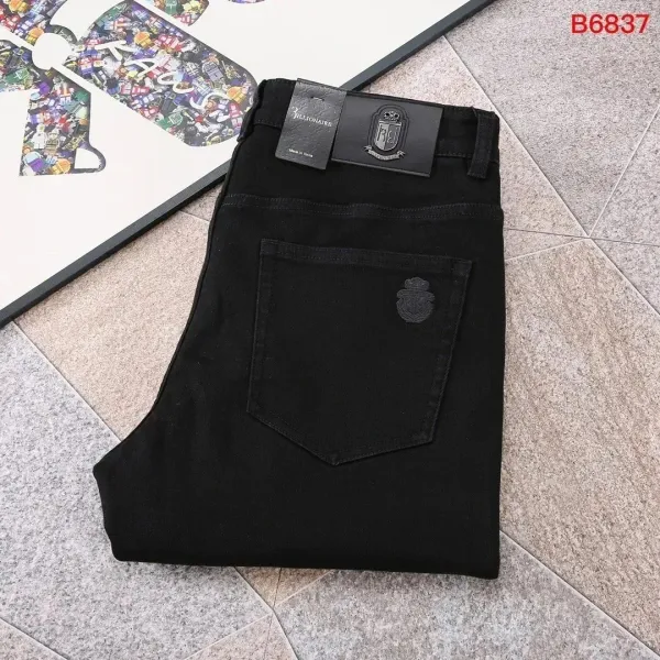 3.1 Phillip Lim Billionaire Black Slim-Fit Jeans - 1