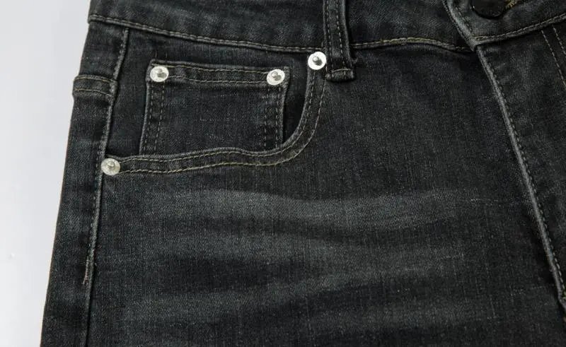 Stone Island Jeans Navy Slim Fit Denim Pants - 7
