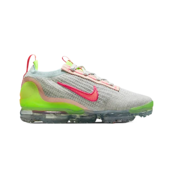 Nike Air VaporMax 2021 Neon Pink Green Running Shoes - 1