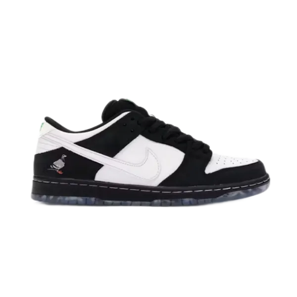 Nike SB Dunk Low Pigeon Black/White Sneakers - 1
