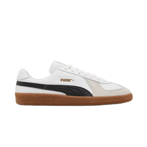Puma Roma White Black Gum Sneakers - 1