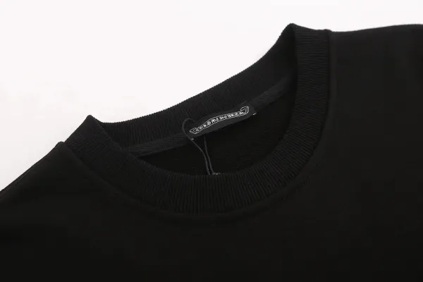 Chrome Hearts Cross Embroidered White Hoodie - 4