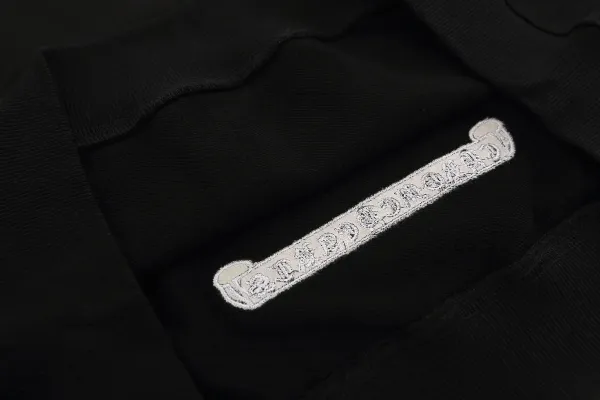 Chrome Hearts Cross Embroidered White Hoodie - 8