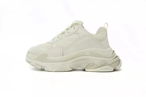 Balenciaga Triple S Off-White Cream Sneakers - 1
