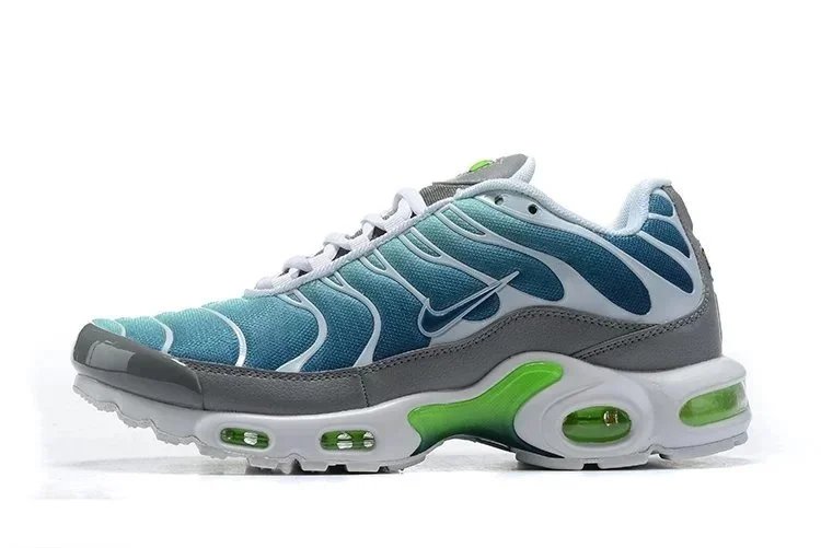 Nike Air Max Plus Black Blue Pink Grid Sneakers - 4