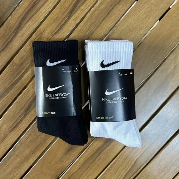 Nike Everyday Plus Cushioned Low-Cut Socks White - 20