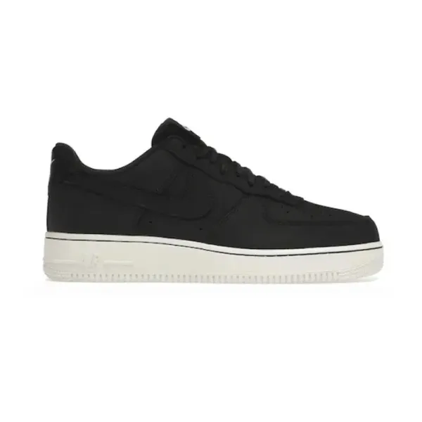 Nike Air Force 1 Low Black/Off-White Sole Sneakers - 1