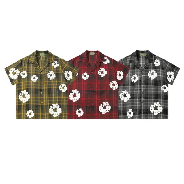 Gallery Dept. Plaid Wreath Pants Gray - 24