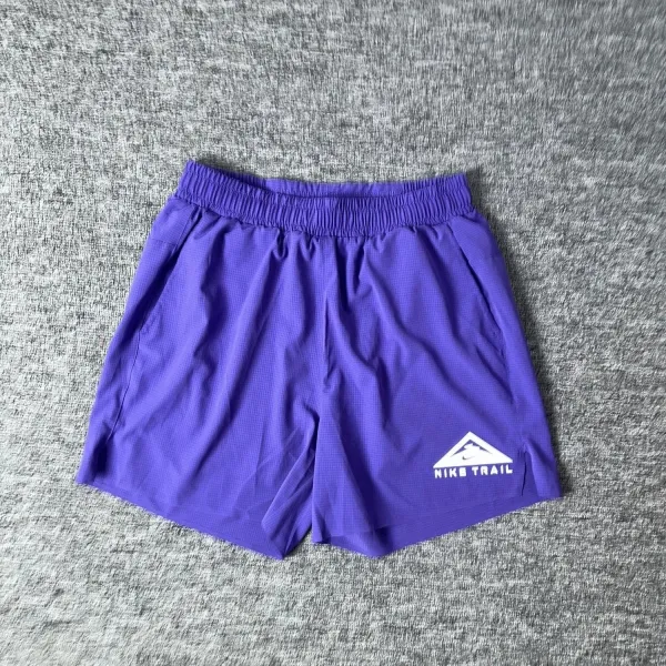 Nike Trail Running Shorts Purple - 1