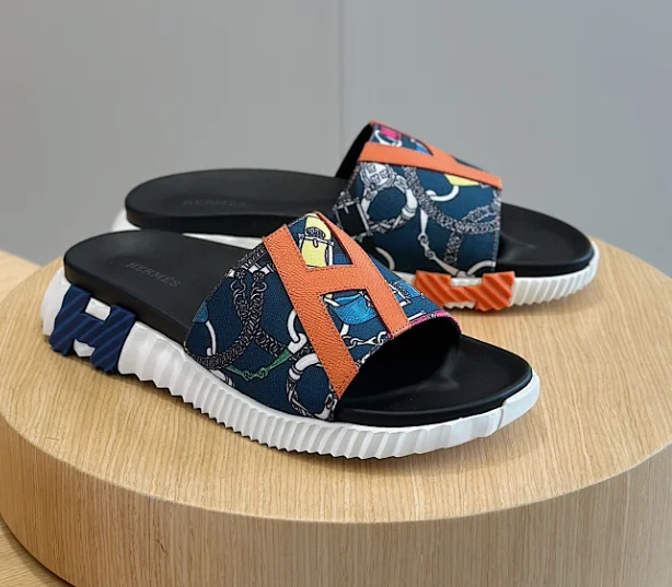 Hermès Slippers H-pattern slide product detail image 6