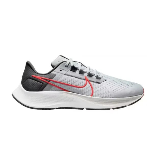Nike Air Zoom Pegasus 39 Gray Red Running Shoes - 2