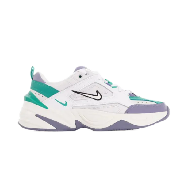 Nike M2K Tekno White Teal Purple Chunky Sneakers - 1