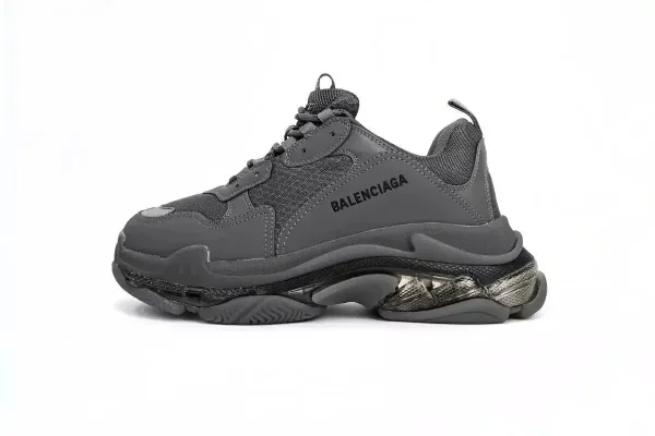 Balenciaga Triple S Gray Chunky Sneakers - 1