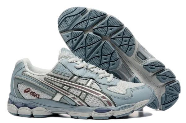 Asics Gel-Kayano 14 Silver Beige Running Shoes - 5
