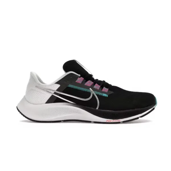 Nike Air Zoom Pegasus 39 Black/White/Pink Running Shoes - 2