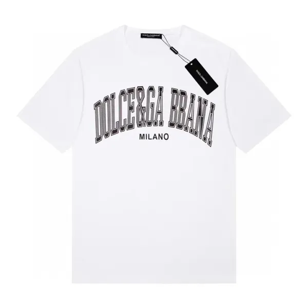 Dolce & Gabbana Milano DGOO Italia Graphic T-Shirt Black - 9