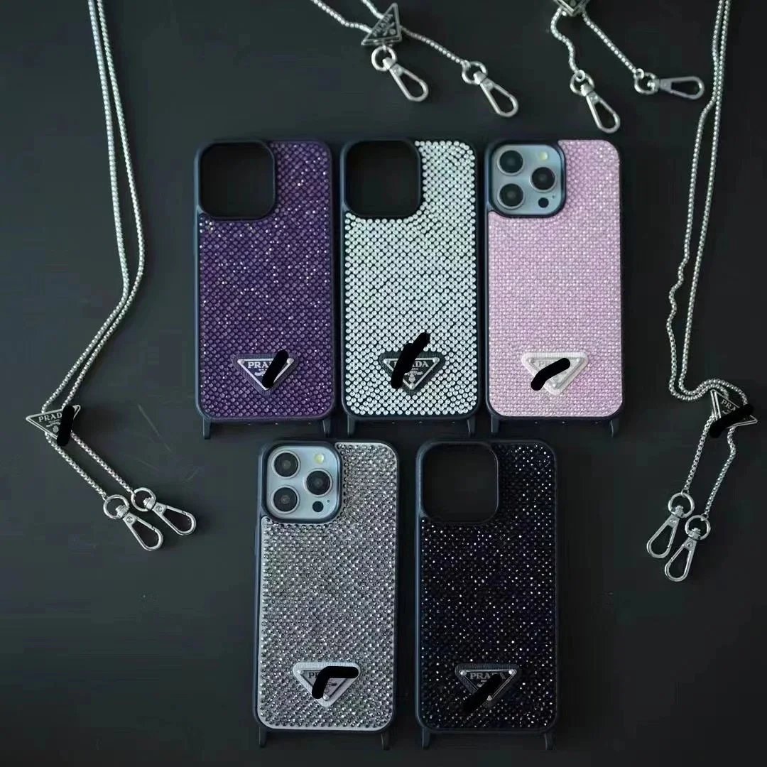 Prada Re-Nylon Phone Case with Chain Strap Black - 3