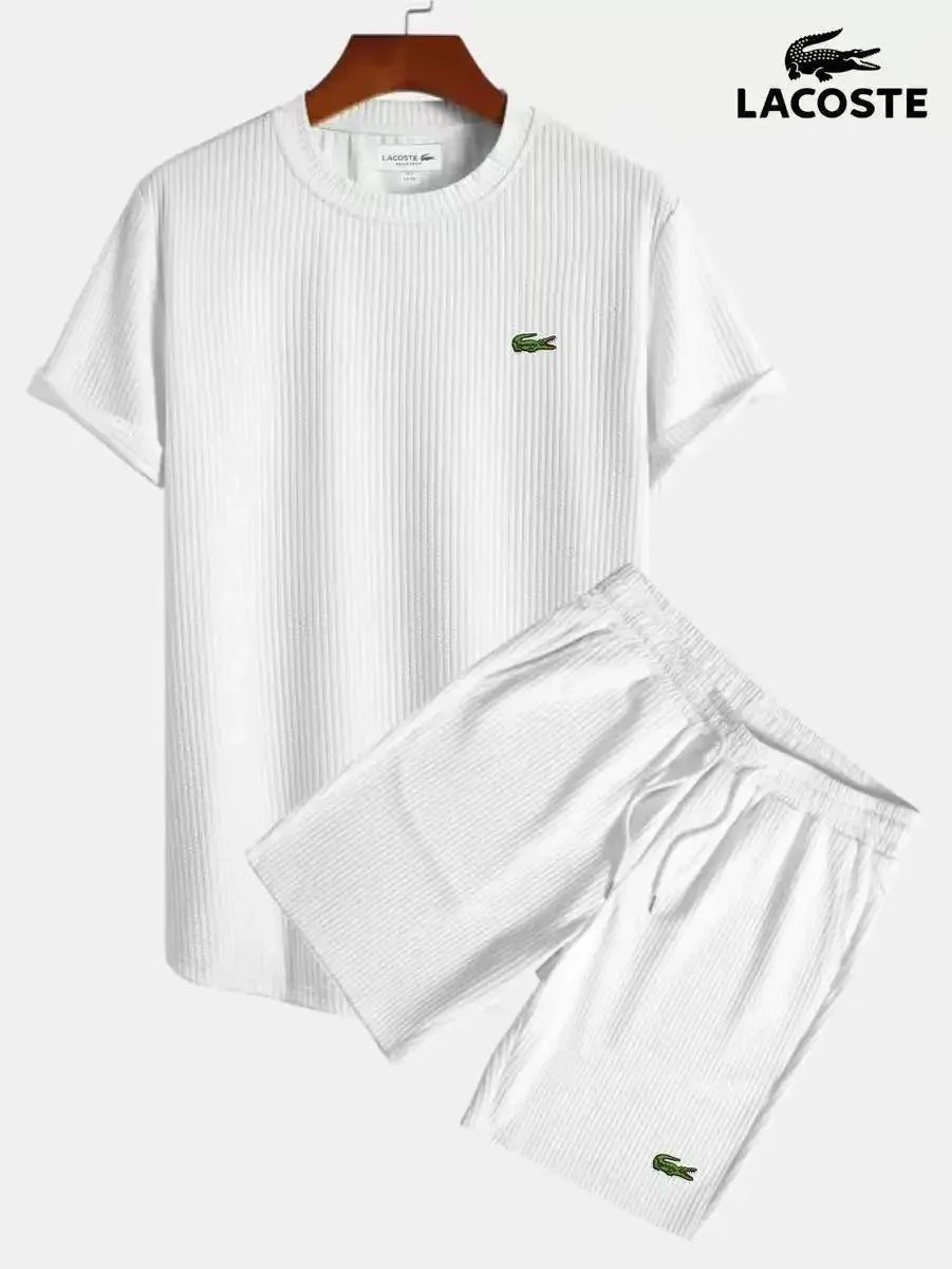 Lacoste Crew Neck - White