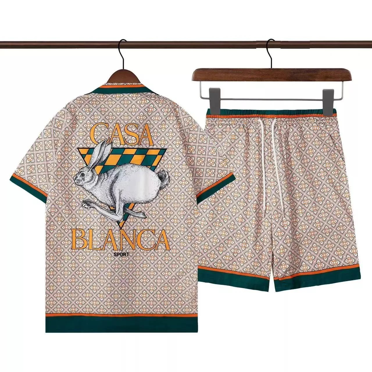 Corteiz Tennis Club Gradient White Set - 4