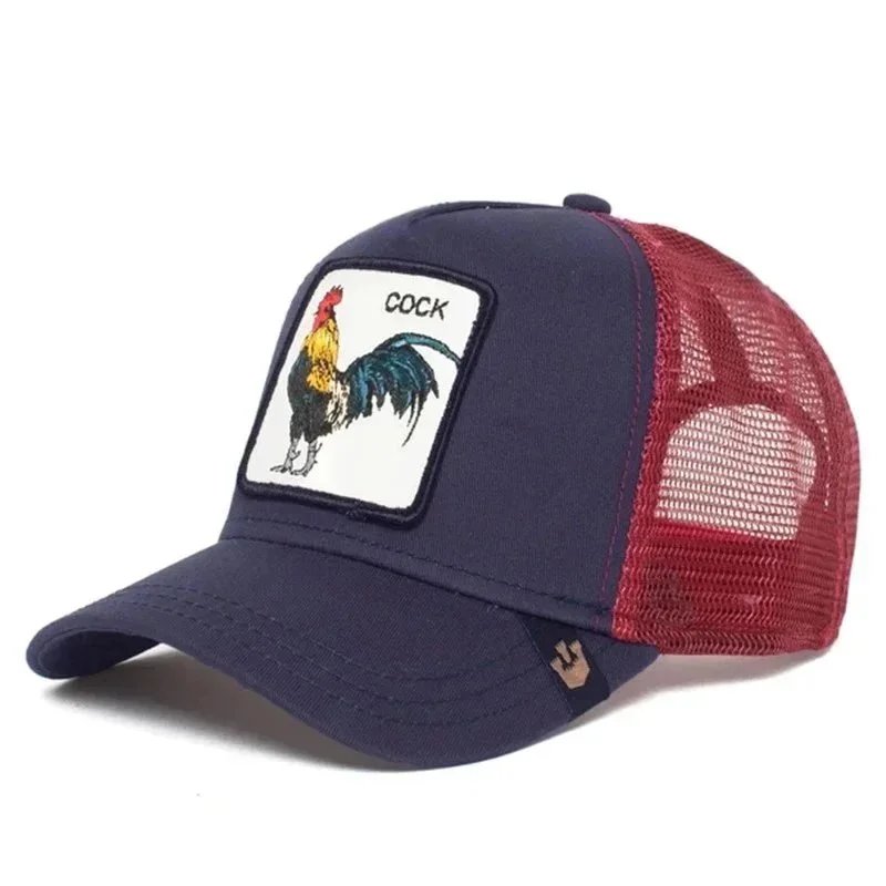 Goorin Bros. Goorin Bros. Cock Trucker Hat - Navy/Red Navy