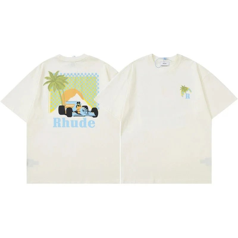 8017白色【椰子树赛车】