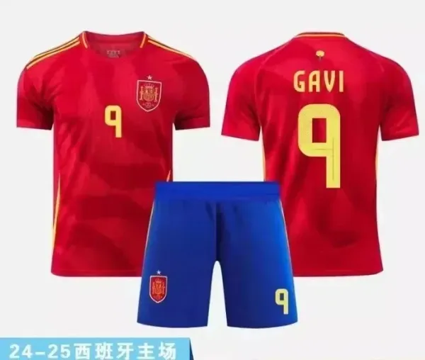 Spain National Team Away Kit 2021 White Jersey Set with Ramos 15 - 8