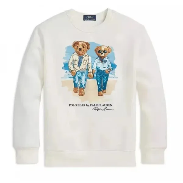 Polo Ralph Lauren Polo Bear Navy Crewneck Sweatshirt - 9
