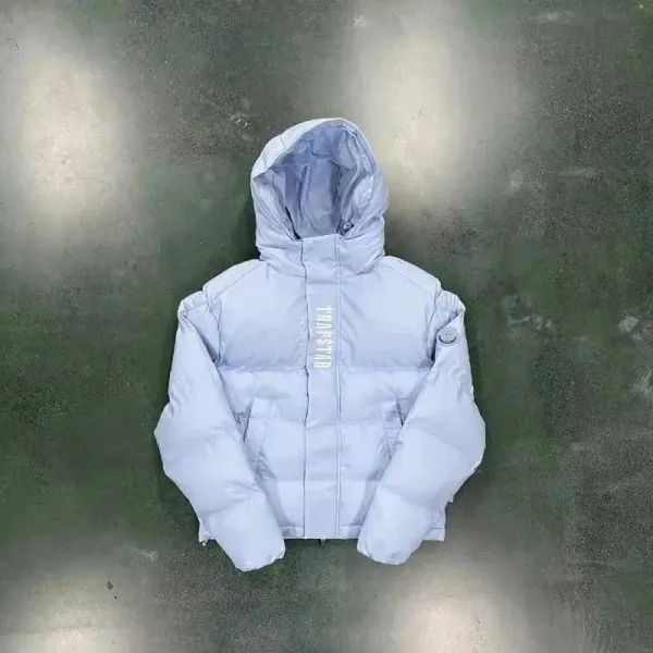 Travstar Reflective Puffer Jacket Gray - 9