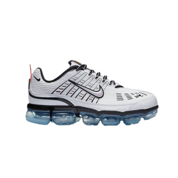 Nike Air VaporMax Plus White/Black/Blue Running Shoes - 1