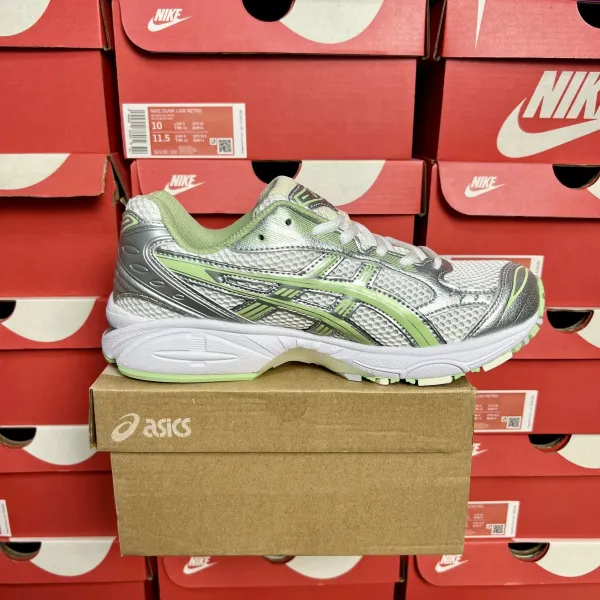 Asics Gel-Contend 4 Silver Lime Green Running Shoes - 1
