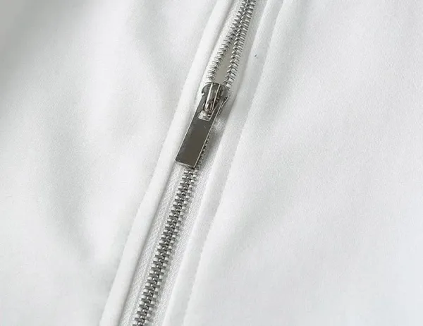 Prada Logo Stripe White Tracksuit - 10