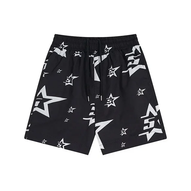 Unbranded Shirts Star-print short-sleeve button-up shirt product detail image 7