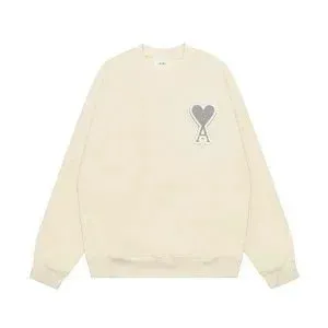 Play Comme des Garçons Heart Logo Cream Hoodie - 1