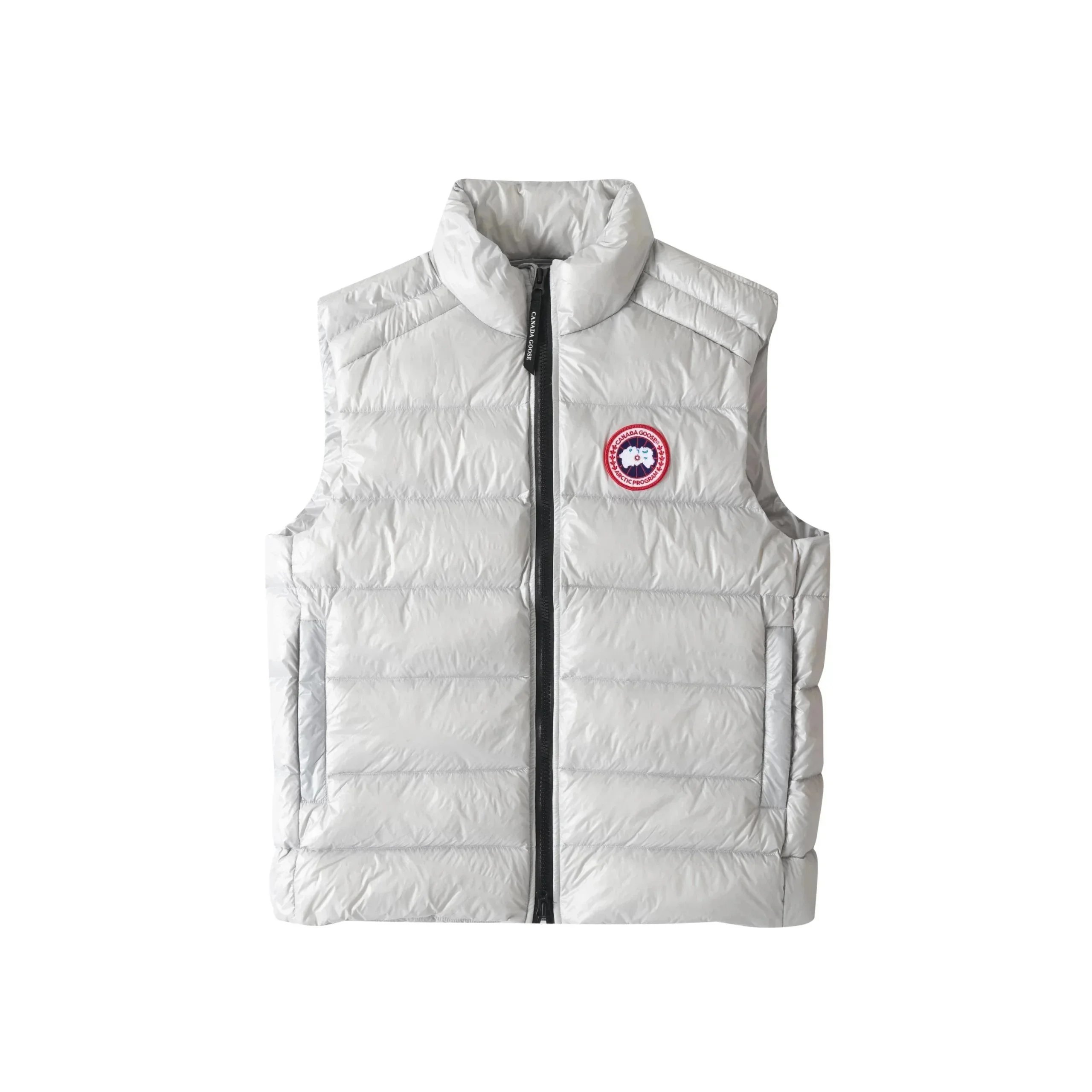 Canada Goose Arctic Program Vest Silver Gray Down Vest - 1