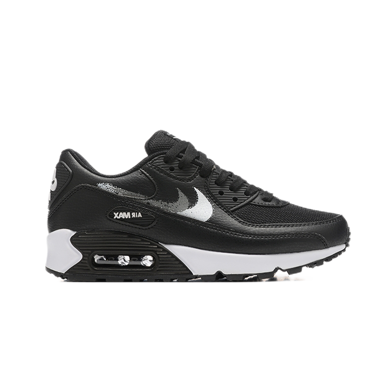 Nike Air Max 90 Metallic Silver Red Sneakers - 7