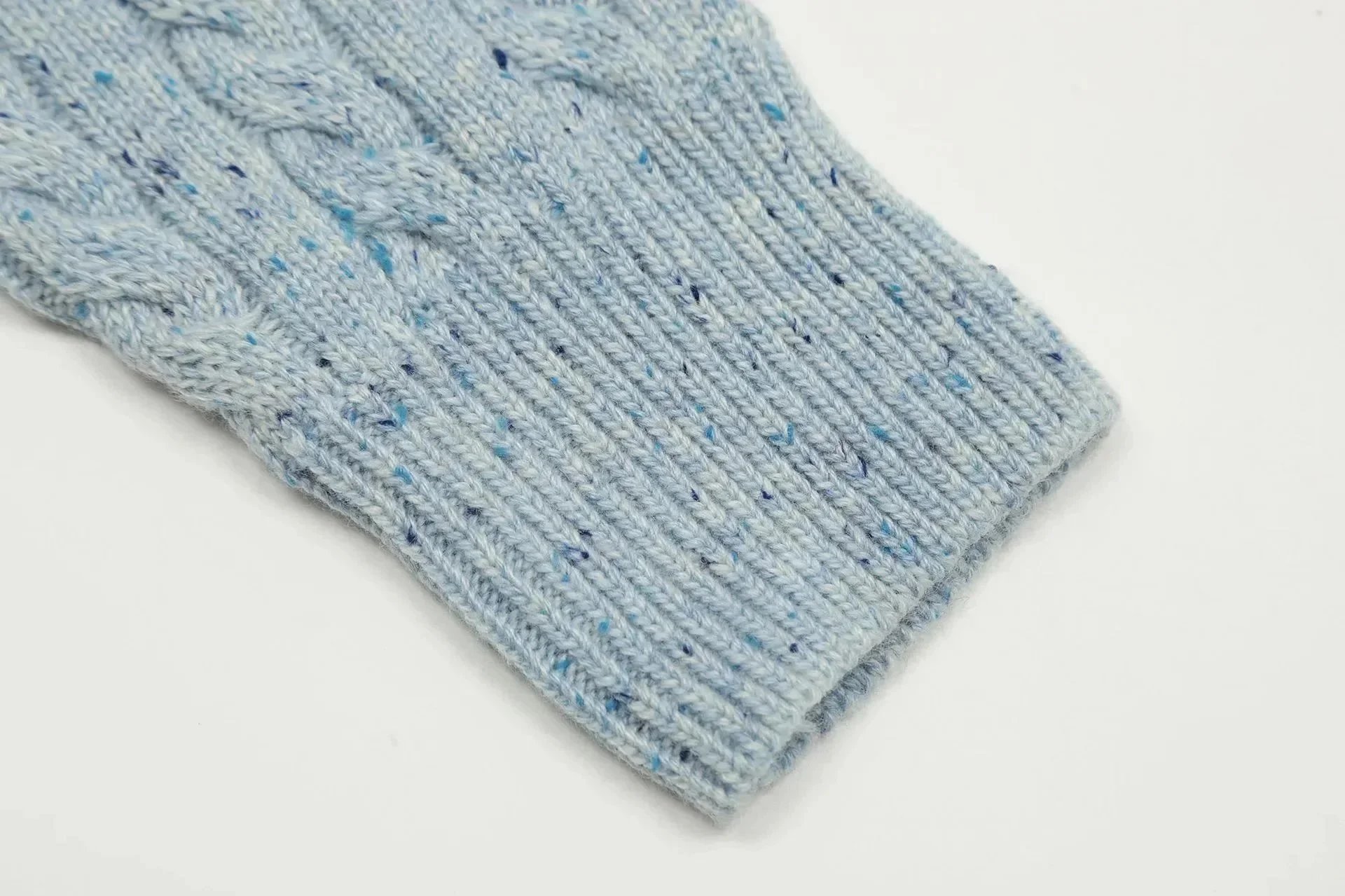 Polo Ralph Lauren Cable Knit Cardigan Light Blue - 6