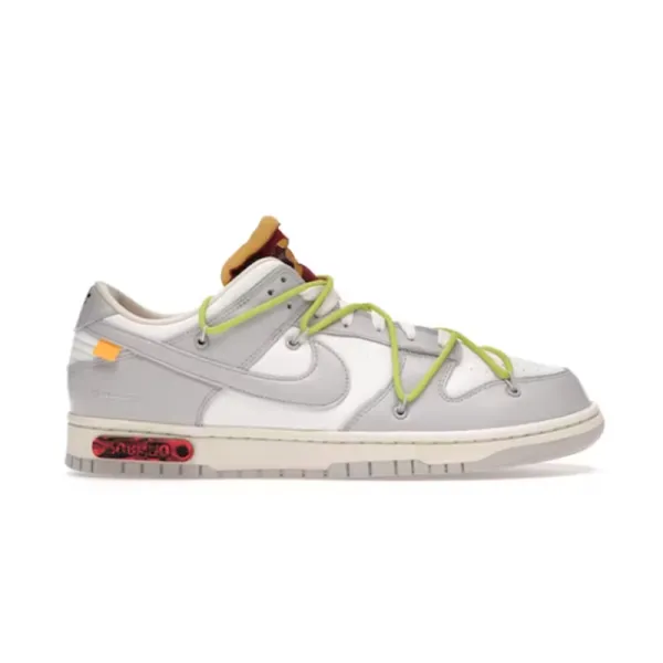 Nike x Off-White Dunk Low 'University Red' Sneakers - 2