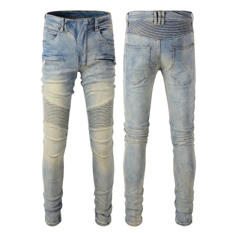 Gallery Dept. Leopard Patch Distressed Black Jeans - 6