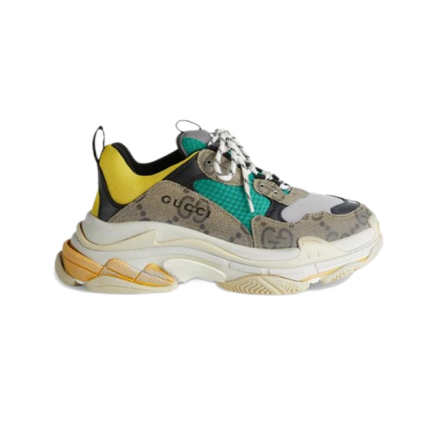 Gucci Rhyton GG Supreme Multicolor Chunky Sneakers product listing in Litbuy spreadsheet finds