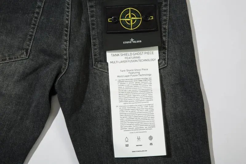 Stone Island Jeans Navy Slim Fit Denim Pants - 9