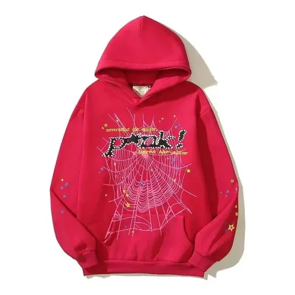 Arachnophobia Spiderweb Graphic Hoodie Gray - 11