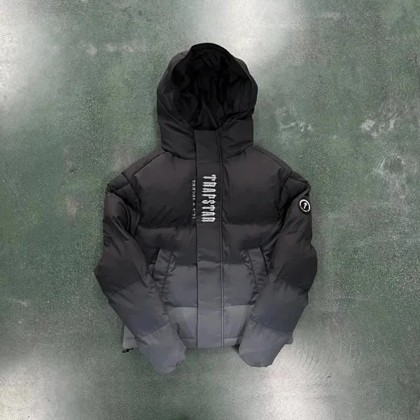 Travstar Reflective Puffer Jacket Gray - 5